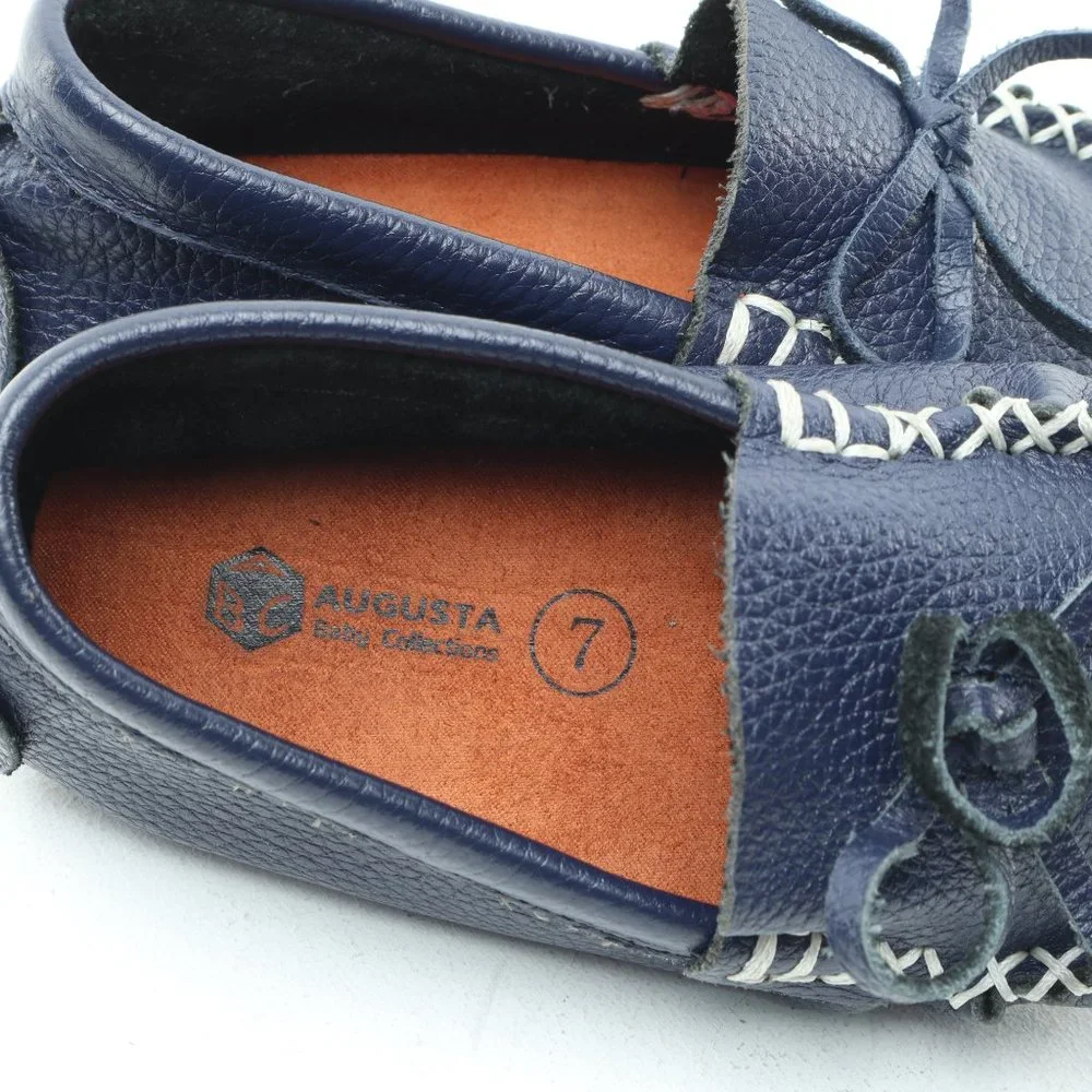 Augusta Baby Collections GOMMINO Leather Loafer Moccasin Size 7 Unisex LIKE NEW